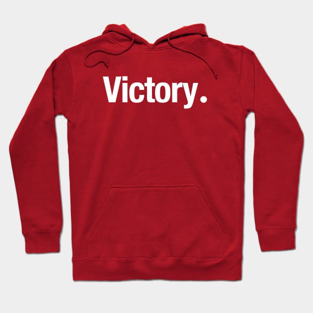 Victory. Hoodie by TheAllGoodCompany